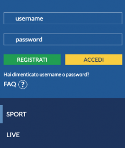 Eurobet login