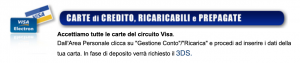 Ricarica Eurobet visa