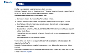 Paypal Eurobet