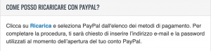 Ricarico Snai paypal