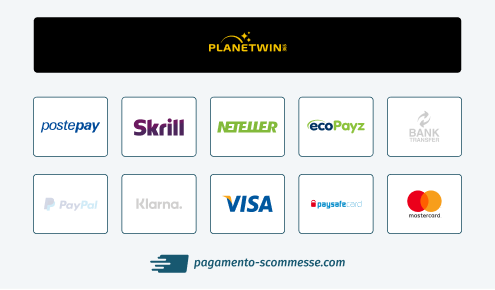 metodi deposito planetwin365