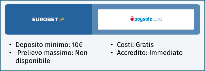 Paysafecard eurobet