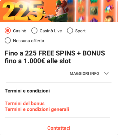 bonus benvenuto LeoVegas